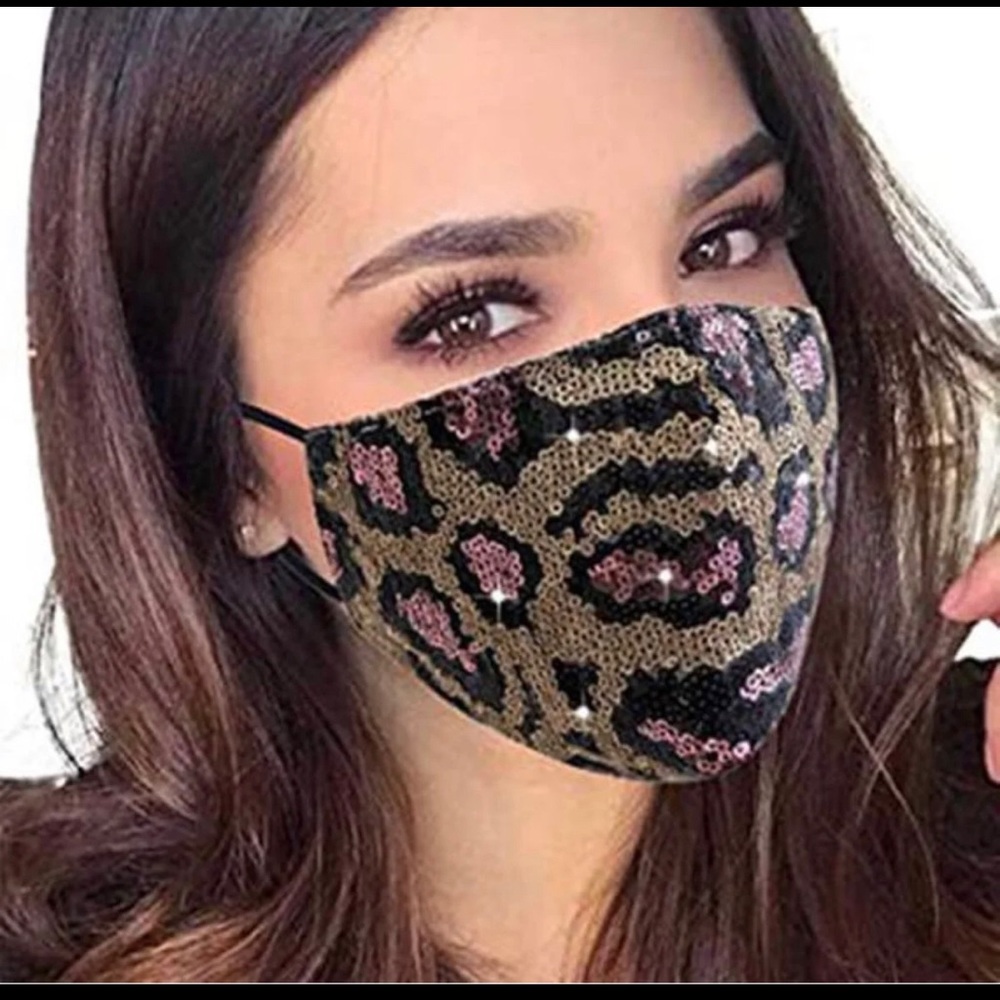 BLING Sequence Face Mask